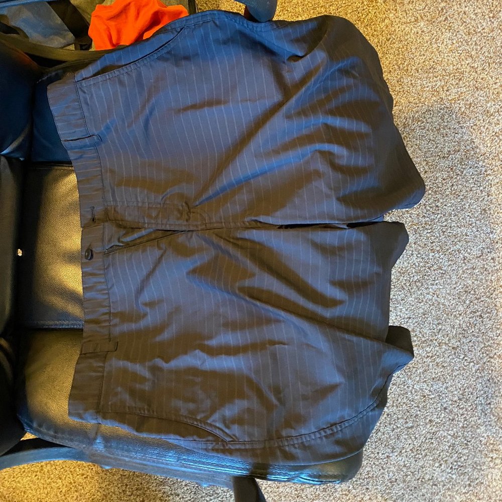 Nike Golf Shorts -  Dark Gray with Stripes